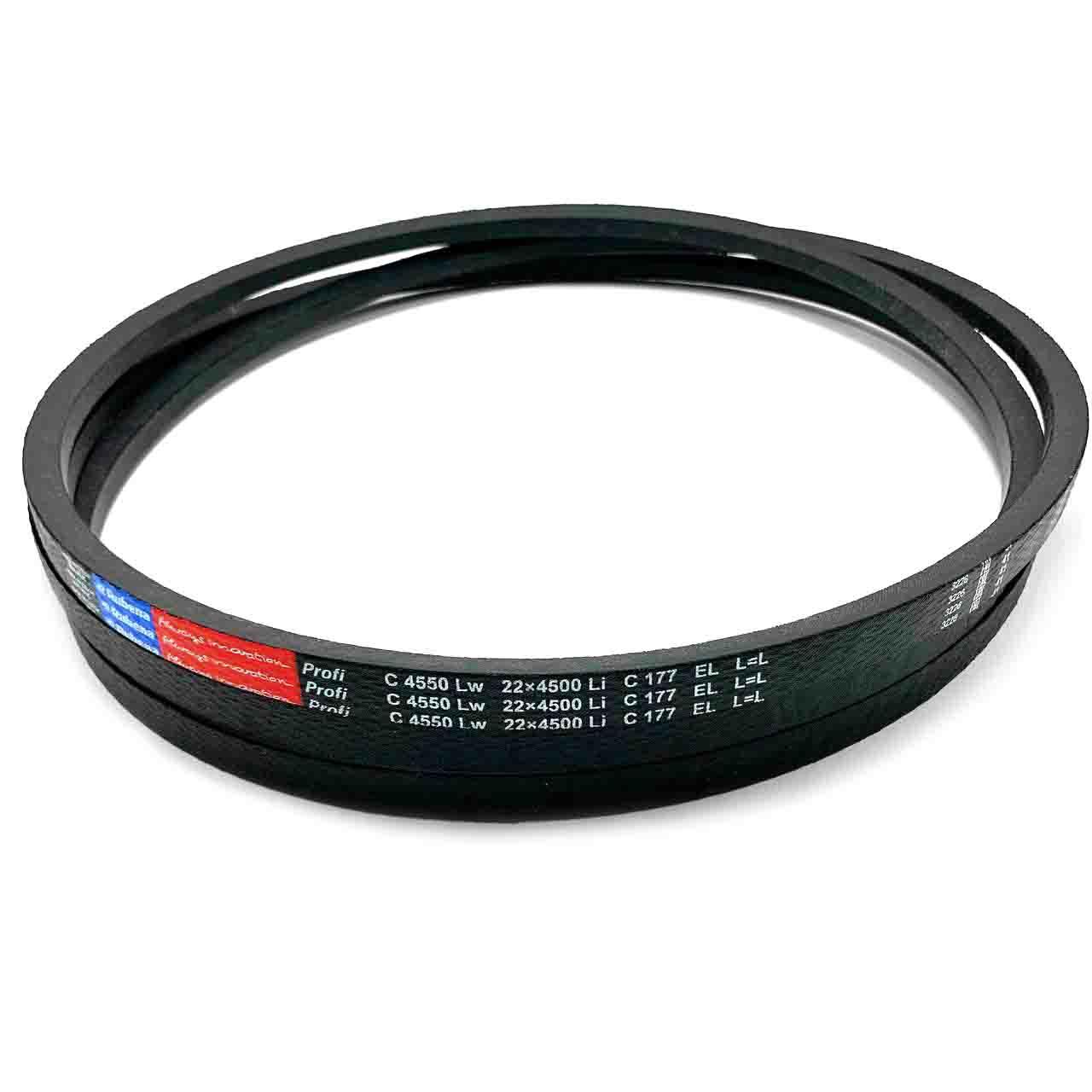 Ремінь C4550 Rubena (Чехія) клиновий | приводний клиновий ремінь C 177 | 22/C - 4550 | С(В)-4550