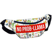 Сумка бананка BUMBAG No prob-llama