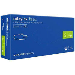 Рукавички нітрилові NITRYLEX BASIC S/100 шт.