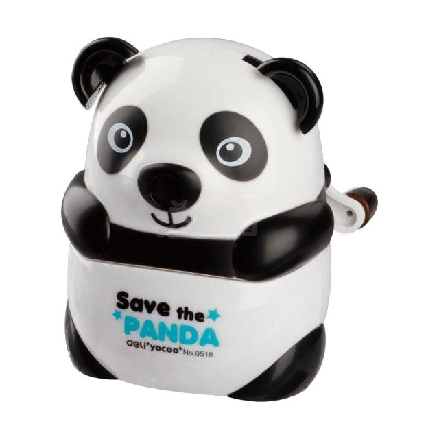 Чинка механічна дитяча "Panda" DELI 0518E