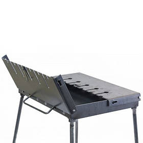 Мангал - валіза на 8 шампурів (товщина металу 3 мм)