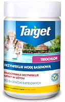 Хлор для очистки и дезинфекции воды в бассейне, таблетки хлора Triochlor, 1 кг (50 таб. по 20 г) -Target
