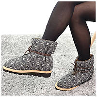 Жіночі зимові черевики Louis Vuitton LV Pillow Boots, дутики чоботи луї віттон, лв дуті на синтепоні
