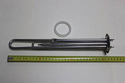 Тен для бойлера Термекс, Гарантерм, Аміна 2000 W з нержавійки, прямий з трубками під 2 терморегулятора КИТАЙ