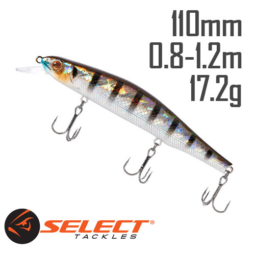 Воблер Select Insider 110SP 110mm 17.2 g #13 (0.8-1.2 m)