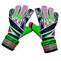 Вратарские перчатки SportVida SV-PA0001 размер 4. Перчатки для футбола, футбольные перчатки -UkMarket-