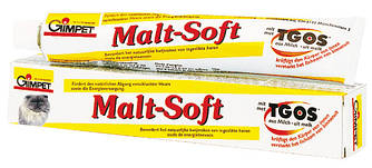 Паста для виведення шерсті Gimpet Malt Soft у кішок 20 г.