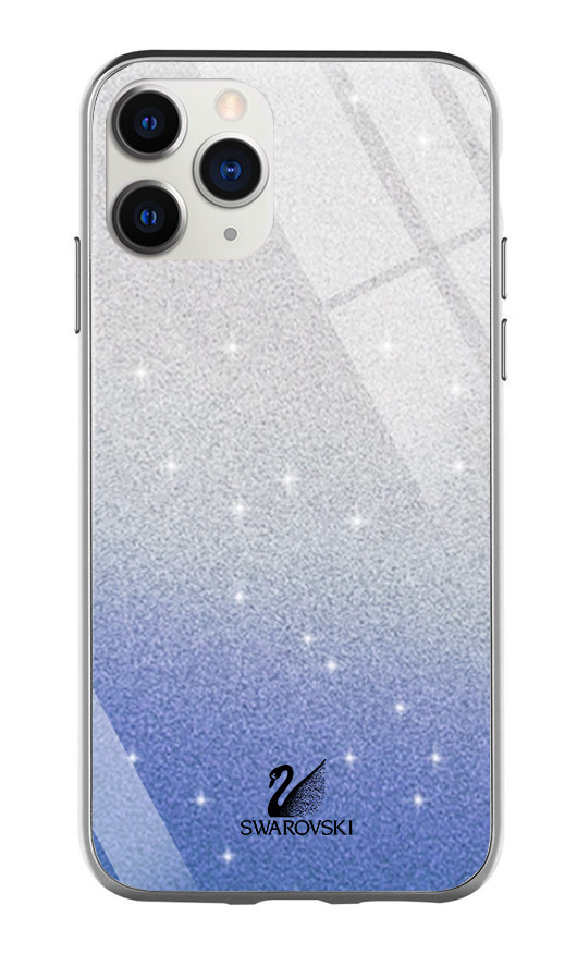 Чохол-накладка Swarovski для iPhone 11 Pro Max 6.5" Синій (605510)