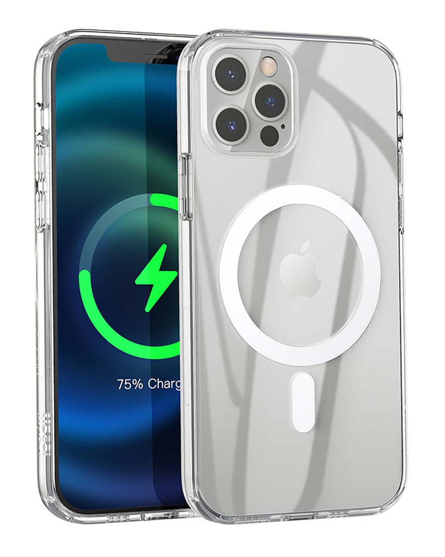 Чохол-накладка HOCO magnetic для iPhone 12 PRO Max 6.7" Прозорий (744371)