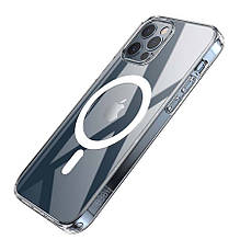 Чохол-накладка HOCO magnetic для iPhone 12 PRO Max 6.7" Прозорий (744371), фото 6
