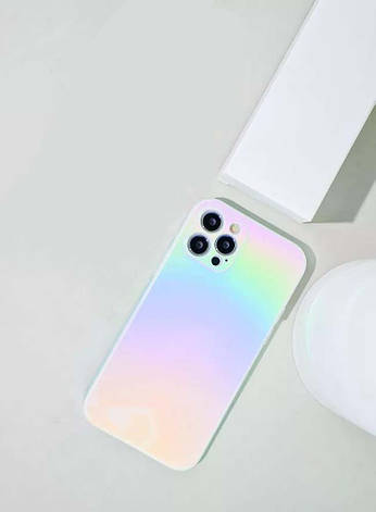 Чохол-накладка Glossy Gradient для iPhone X/ XS 5.8'' Білий Градієнт (442690), фото 3