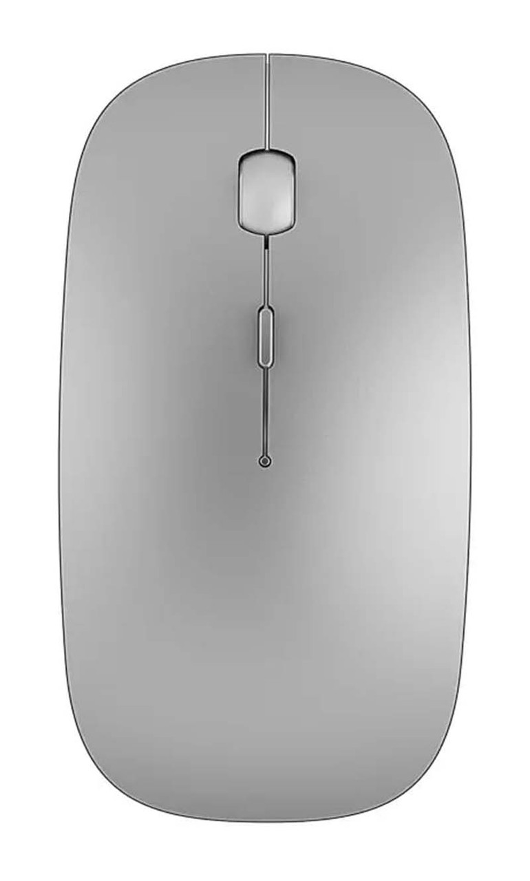Мишка безпровідна оптична WiWU Wimice Lite 2.4G 1000-1200-1600 dpi Сріблястий (WM102S)