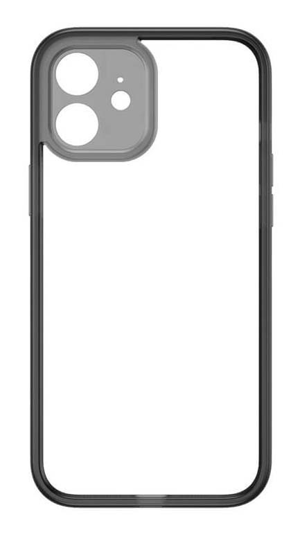 Чохол-накладка Baseus для iPhone 12 6.1" Прозорий/ Чорний (FRAPIPH61N-01)