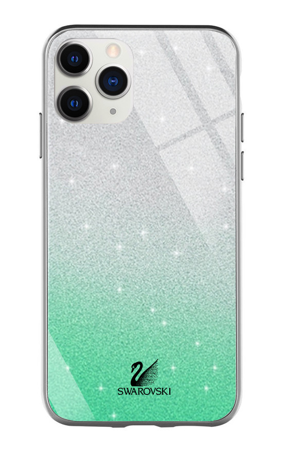 Чохол-накладка Swarovski для iPhone 11 Pro Max 6.5" Бірюзовий (605480)