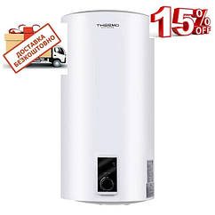 Бойлер тонкий вузький сухий ТЕН 80 л 390х416х930 Thermo Alliance SLIM 2 кВт D80V20J (D) 2-K