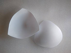 Чашка трикутна #14 білий для купальника