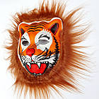 Маска Тигра коричнева, 26х24 см, фото 2