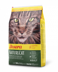 Корм Josera NatureCat Йозера НейчерКет для кішок беззерновий з лососем 10 кг кешбек та доставка