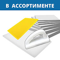 Двостороння дошка для LDPE 500 × 300 × 12 мм біла Дошка для нарізки і обробки, фото 5