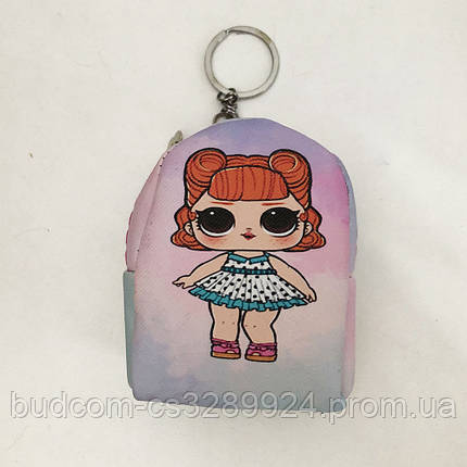 Брелок кошелек рюкзачок из эко кожи. Модель: 17167, фото 2