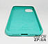 Чохол iPhone 11 Pro- Silicone Case Full Cover №17 бірюзовий, фото 2
