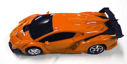 Машинка Трансформер Lamborghini Robot Car Size 18 Жовтогаряча з пультом, фото 3