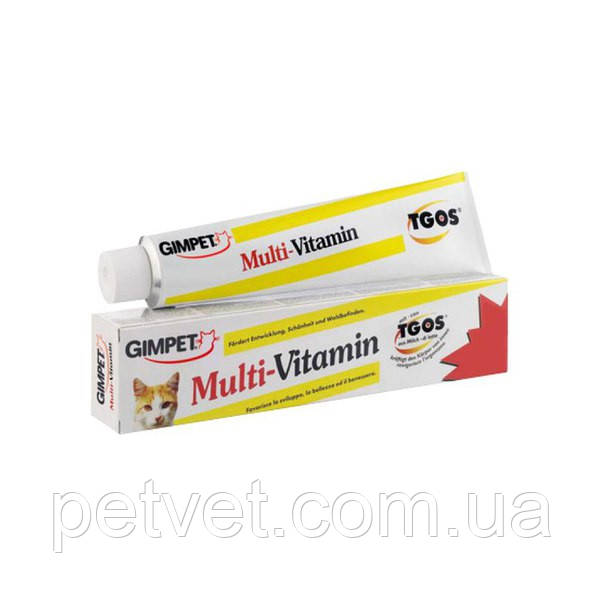 Паста Мульти-витаминная для кошек, 100 гр. - фото 1 - id-p238778336