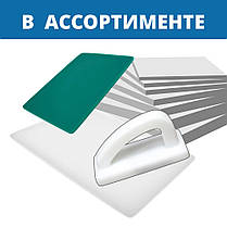 Двостороння дошка для LDPE 400 × 300 × 10 мм зелена Дошка для нарізки і обробки, фото 5