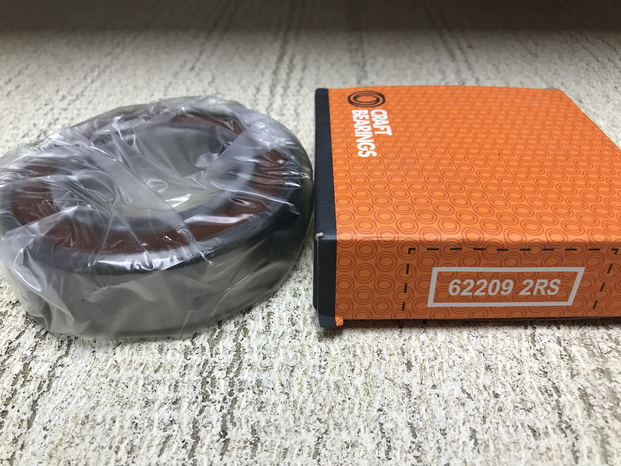 Підшипник 62209 2RS, 18509 (45*85*23) CRAFT ЛИТВА ORIGINAL!!!, фото 1