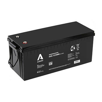Акумулятор AZBIST Super GEL ASGEL-122500M8, Black Case, 12V 250.0 Ah ( 522 x 269 x 219) Q1