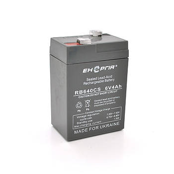 Акумуляторна батарея Енергія HGL 4-6A 6V 4Ah (101*70*47мм)