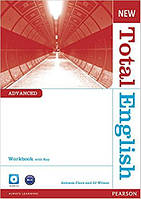 Робочий зошит Total English New Advanced Workbook with Key and Audio CD