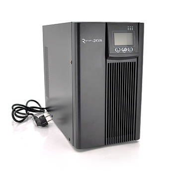 ДБЖ з правильною синусоїда Ritar PT-2KL-LCD, 2000VA (1600Вт), 72В, макс. Струм 5A, під зовнішній АКБ