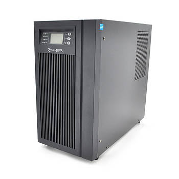 ДБЖ з правильною синусоїда Ritar PT-6KL-LCD, 6000VA (4800Вт), 192В, макс. Струм 5A, під зовнішній АКБ