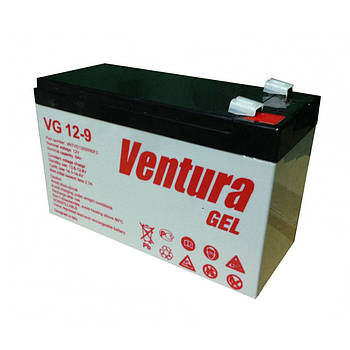 Акумуляторна батарея Ventura VG 12-9 Gel 12V 9Ah (151*65*100мм), Q10