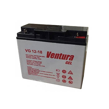 Акумуляторна батарея Ventura VG 12-18 Gel 12V 18Ah (187*77*167мм), Q2