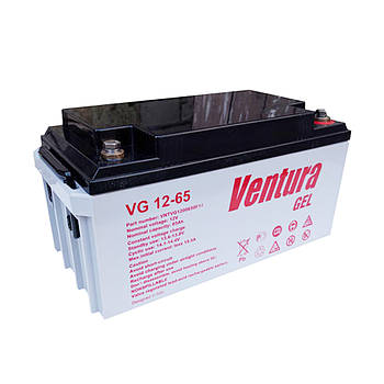 Акумуляторна батарея Ventura VG 12-65 Gel 12V 65Ah (350*167*180мм), Q1