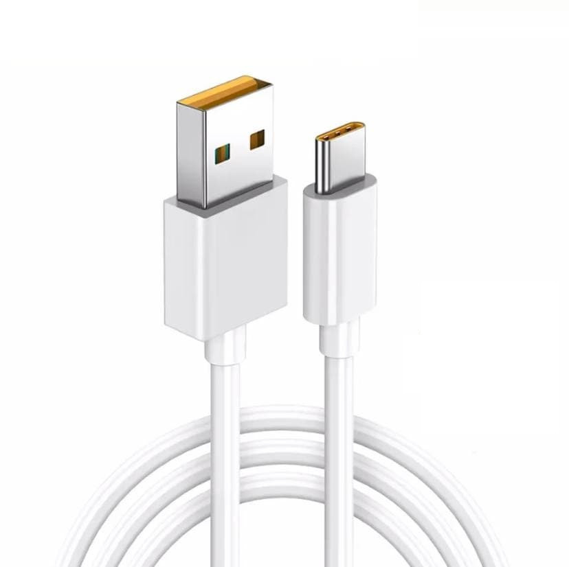 Кабель зарядний CELBRO Type-C 6.5 A 65W SuperVOOC SuperDart 1М White (CB005)