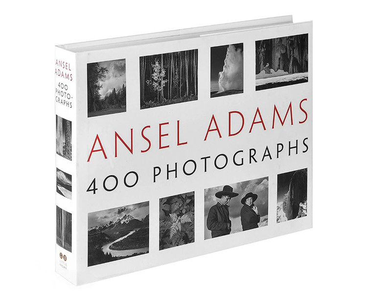 Книга пейзажна фотографія Енсела Адамса Ansel Adams "400 Photographs" (Тверда палітурка) книги для фотографів