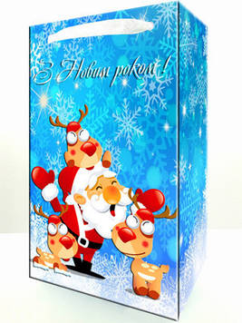 "Новий Рік" - Пакет 22/20/8 см. В1 УКР