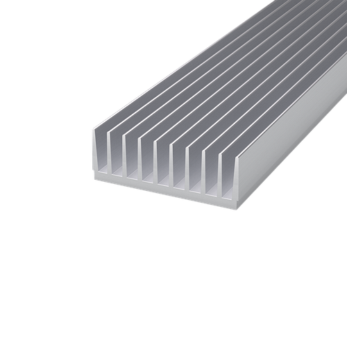 Купить Радиаторный алюминиевый профиль 94х33 без покрытия АД31 Т5 ПАС ...