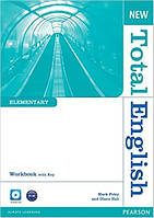 Робочий зошит Total English New Elementary Workbook with Key and Audio