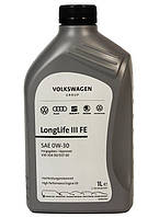 Олія моторна VW Longlife III 0W-30 504.00/507.00, 1л (Пр-во VAG) GS55545M2