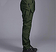Штани тактичні чорні "Страж" Soft shell, фото 5