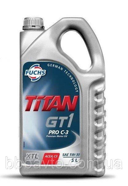 Олія моторна 5W-30 FUCHS TITAN GT1 PRO C-3 5W-30 504.00/507.00, 5л (Пр-во FUCHS) 601426384