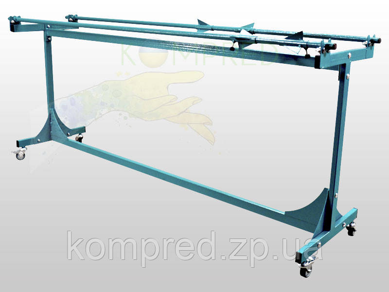 Стенд металевий для 1 рулона тканини 1500мм, фото 1