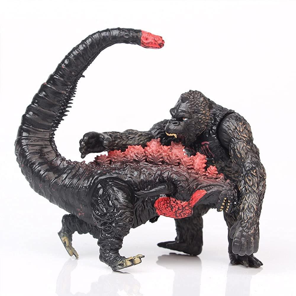 Набор фигурок 8в1 Годзилла против Кинг-Конга, 8в1, 9 см - Godzilla vs King Kong, 8in1 - фото 5 - id-p1261694583