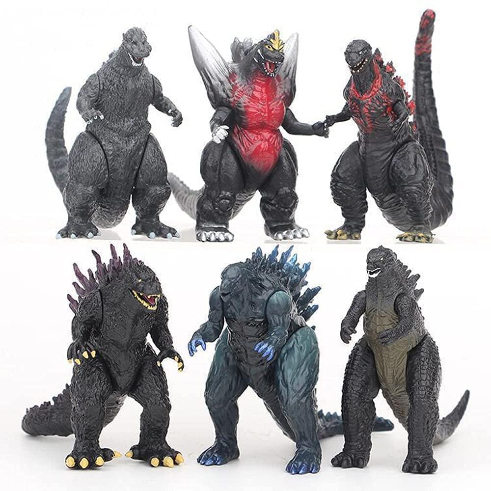 Набір фігурок 8в1 Годзілла проти Кінг-Конга, 8в1, 9 см - Godzilla vs King Kong, 8in1 - фото 2 - id-p1261694583