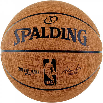 М'яч баскетбольний Spalding NBA Game Ball Replica Size 7, фото 2