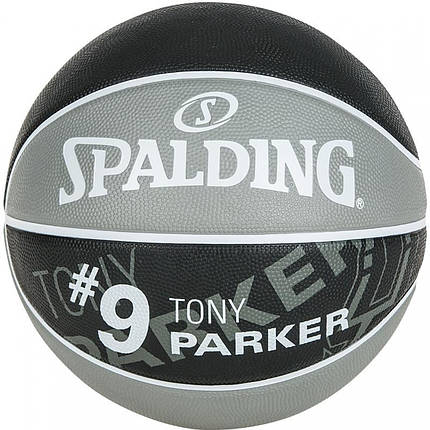 М'яч баскетбольний Spalding NBA Player Tony Parker Size 7, фото 2